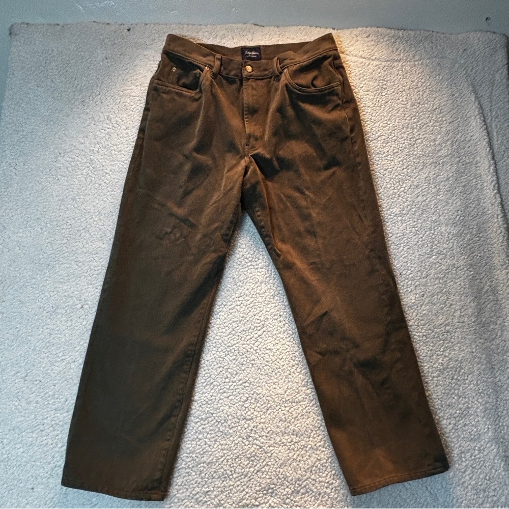 Indigo Palms Denim Vintage Jeans 36x30 Made in Hong Kong